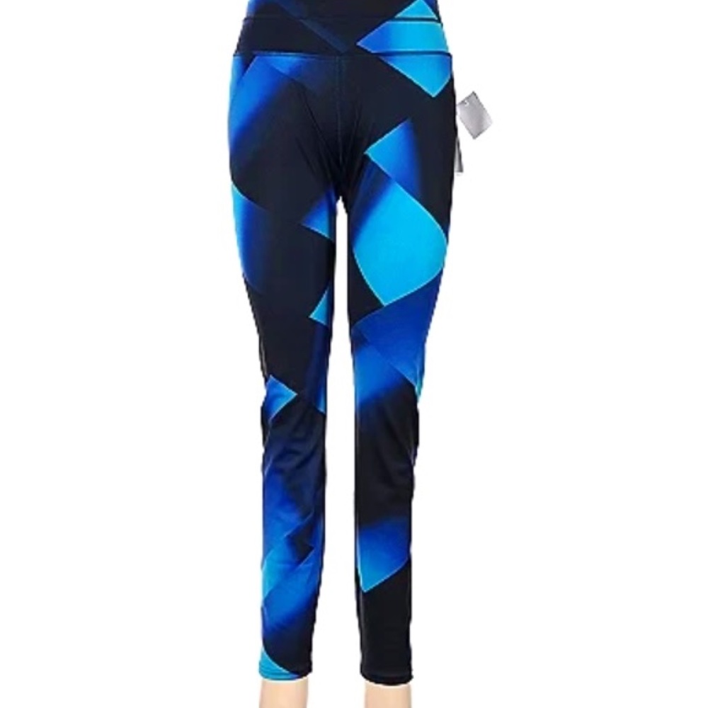 NWT Athlete Beautiful Royal Blue Leggings in Size Large - Excellent Condition